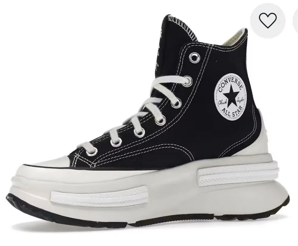 Converse Run Star Legacy CX High Top Platform Sneakers Black Women’s 8/Mens 6.5